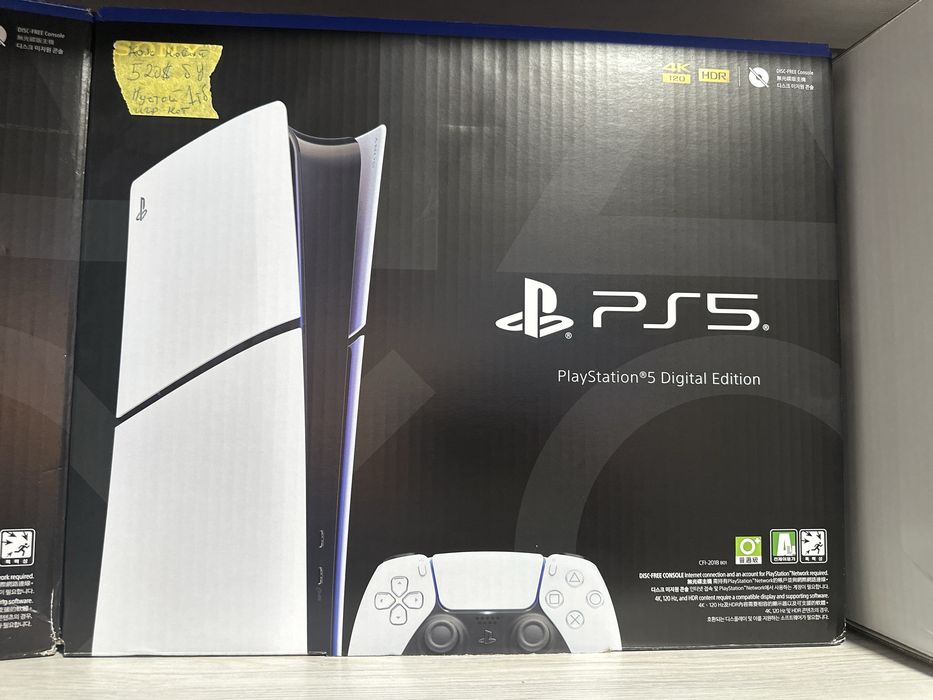Продам Playstation 5 slim 1TB как новый привозной пустой