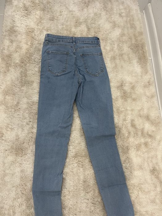 Дамски сини дънки