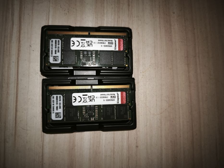 2 × 16 GB DDR5 RAM за лаптоп – Kingston 5600 MHz (общо 32 GB)
