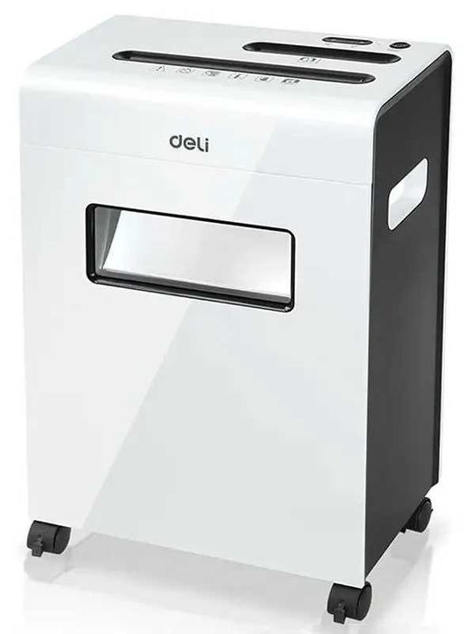 Уничтожитель бумаг Deli E9911-EU, P-4, 4х25 мм, 8 лист. 16л