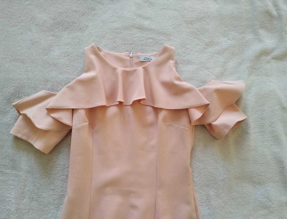 Рокля пепел от рози, размер 36