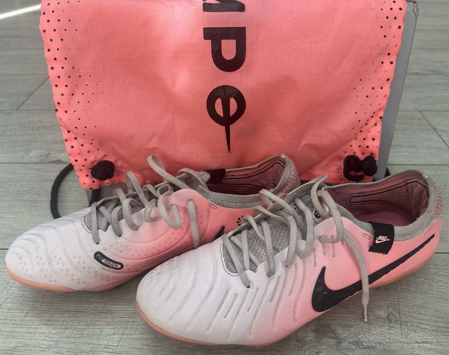 Ghete fotbal Nike Tiempo Legend 10 Elite FG Roz - Negru, masura 43