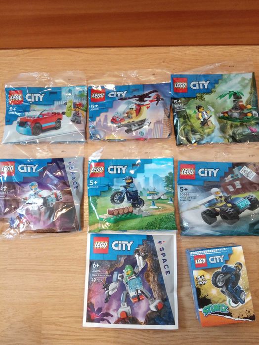 Seturi Lego city, toate marimile, in general noi si sigilate