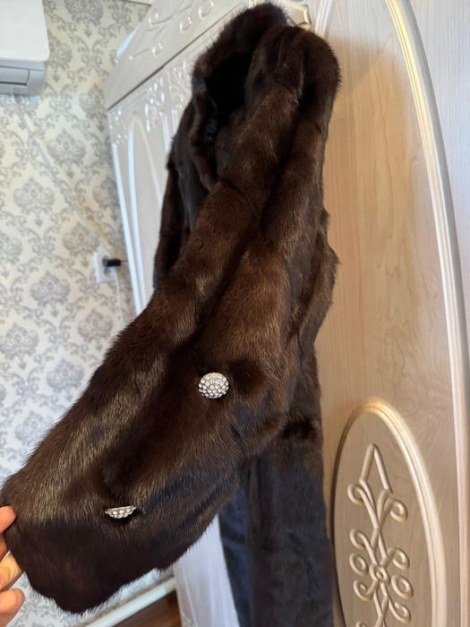 Норковая  шуба