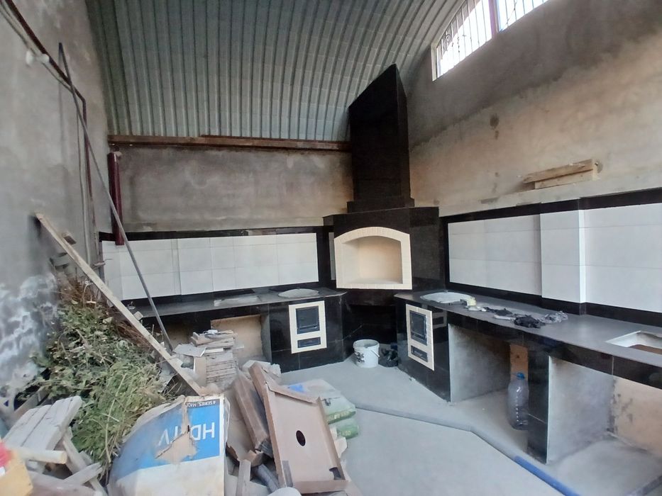 Летняя кухня барбекю тандир учог козон