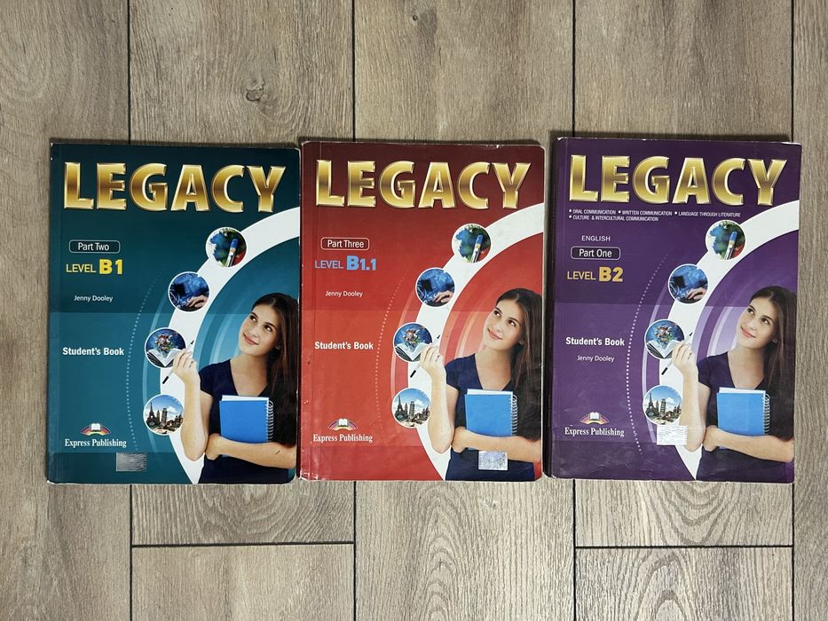 Учебници Legacy b1/b1.1/b2