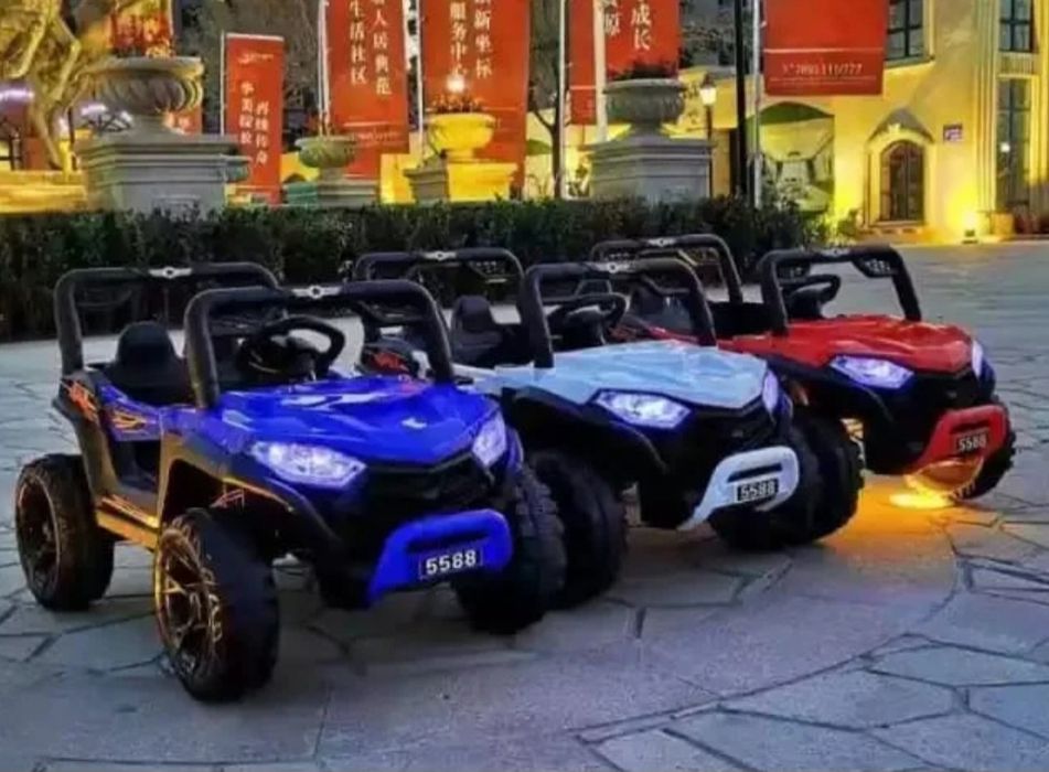 Masina electrica pentru copii ATV 5588 cu 2 motoare 2ani+