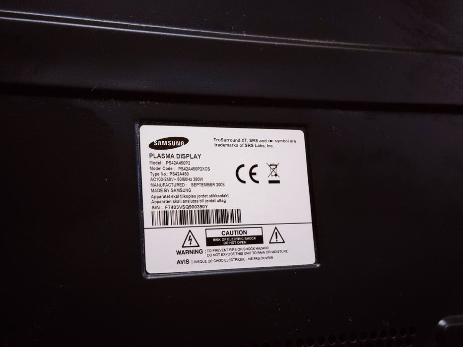 Телевизор Samsung PS42A450P2