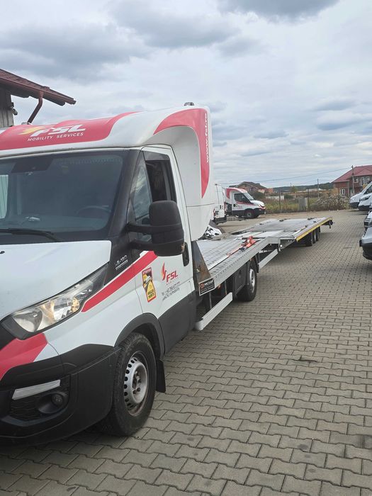 IVECO DAILY + remorca doua pozitii JUZJADE