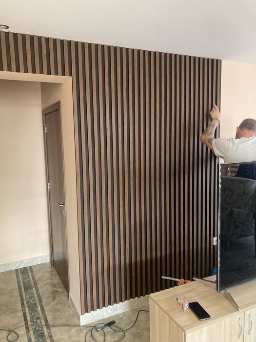 Монтаж на Мдф,кубу,виго,масивни первази.Стенни панели,ламинат,винил