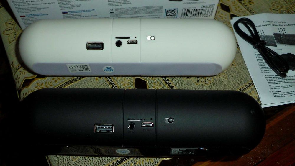 Bluetooth блутут тонколонка - 2бр с радио