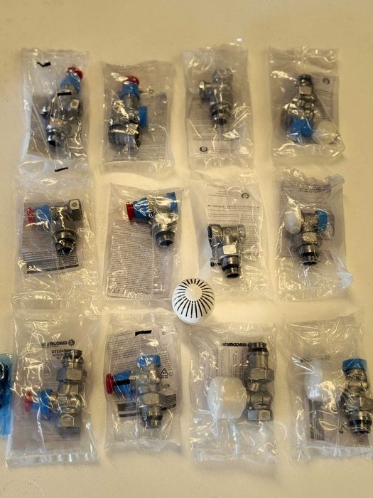 Комплект термовентили,термоглава за радиатори – GIACOMINI