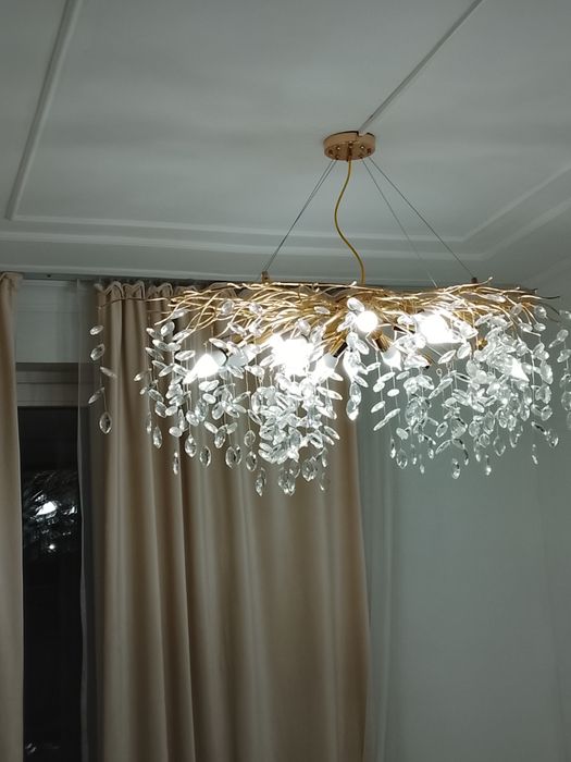 Люстра бу два вида