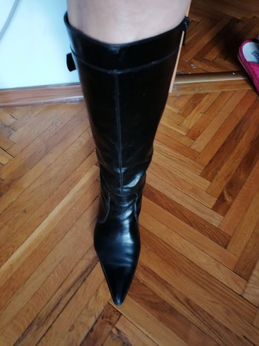 Cizme din piele pentru dame