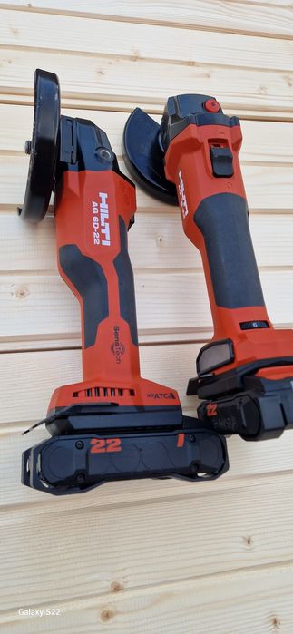 Hilti polizor pe acumulator