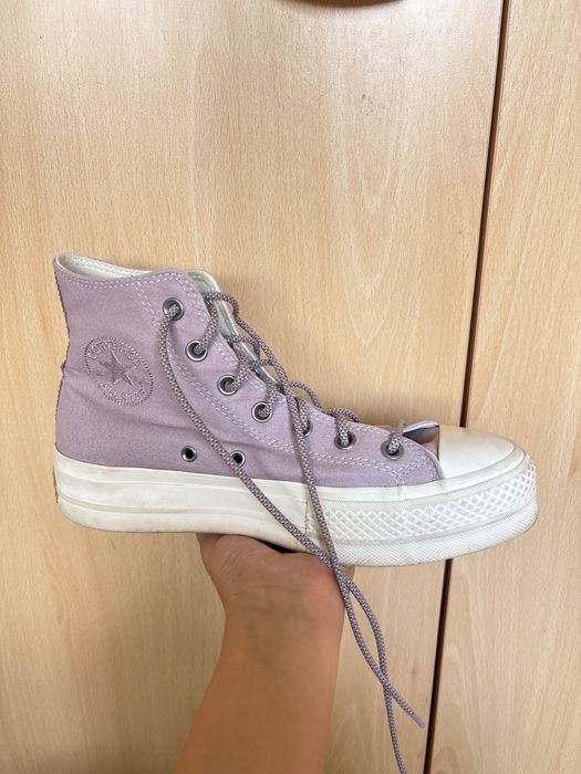 Converse Chuck Taylor All Star Lift High Top (Светлолилави) – Размер 39.5