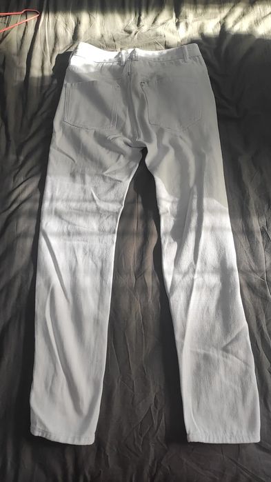 Blugi slim fit albi mărimea 28 shein