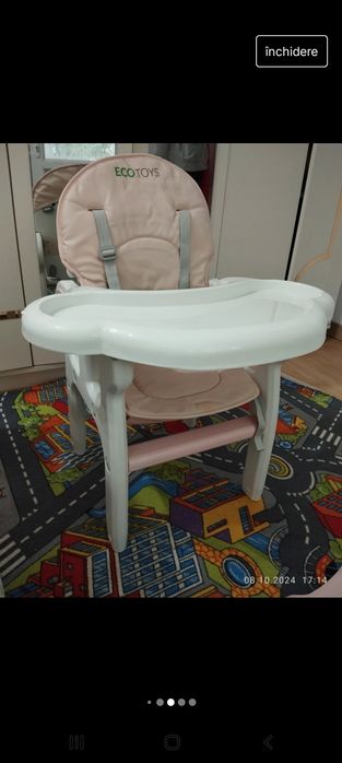 Scaun de masă pentru copii