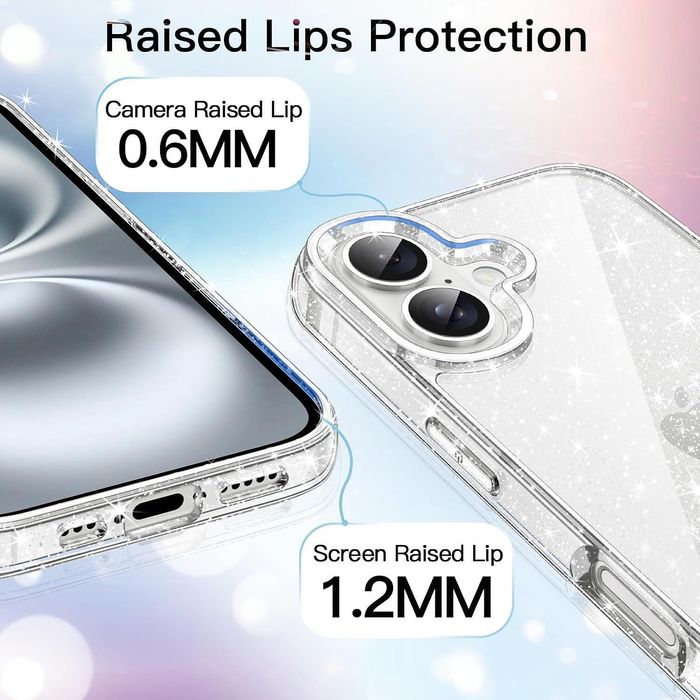 Блестящ Кейс Glitter Case за Apple iPhone 16 Plus