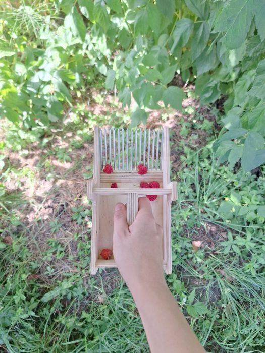 Берачка за лайка, боровинки, шипки,  и други дребни плодове