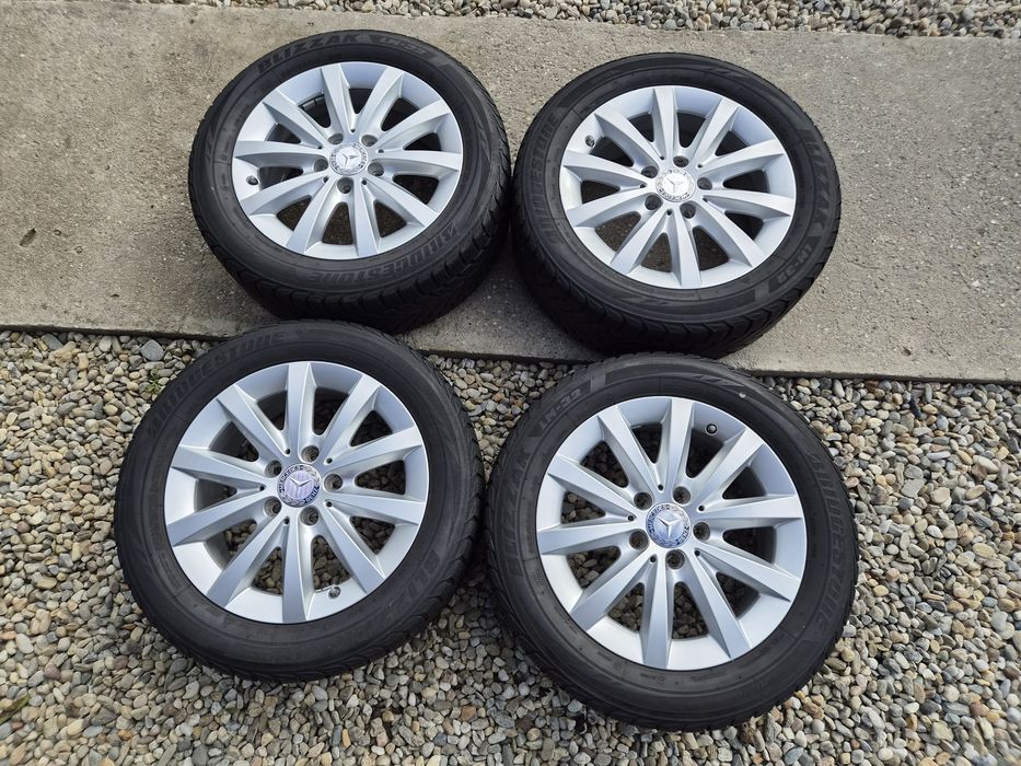 Roti/Jante Mercedes A B Class W246 W242 anvelope iarna 205 55 16