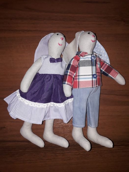 Продам зайки и мышкиТильды,ручная работа