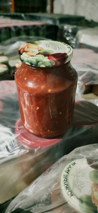 Маринованные помидоры и патисоны