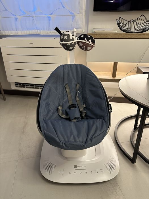 Бебешка люлка 4 Moms mamaRoo 5 + подложка за новородено