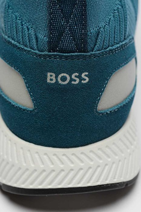 Обувки BOSS Titanium Run Спортни обувки с велур Размер 43
