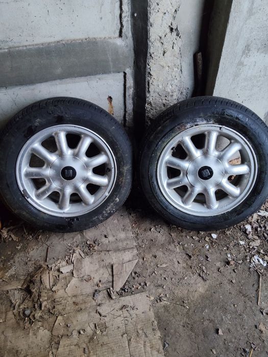 Jante aliaj Seat cu anvelope de vara