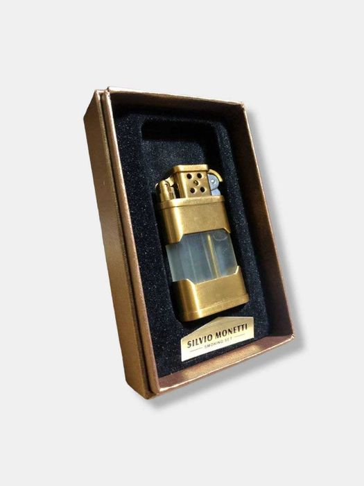 зажигалка новый оптом брент Современная зажигалка газовая золотой