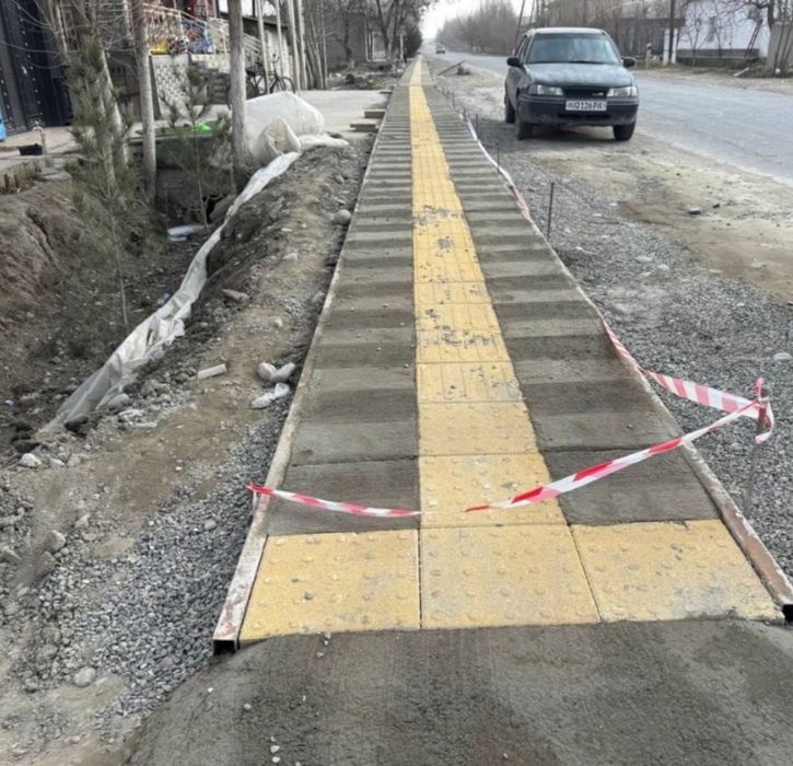 Тактильная плитка -30*30-5см