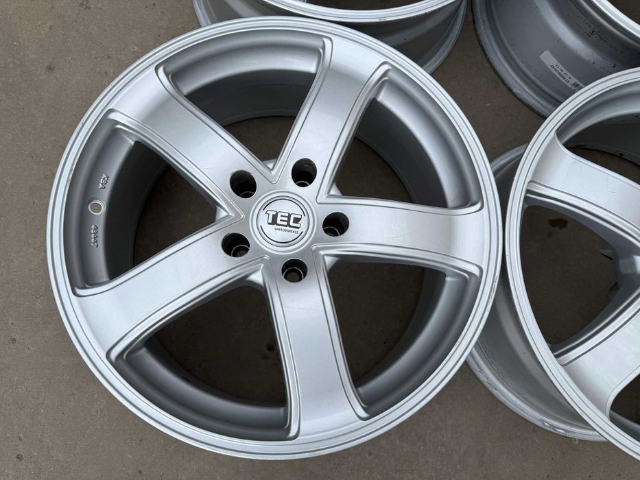 4 бр. алуминиеви джанти TEC 18" 5x120 , централен отвор 74.1, ET20, 8J
