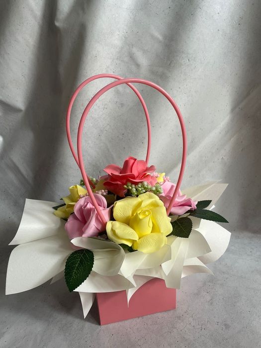 Мыльные розы,  цветы