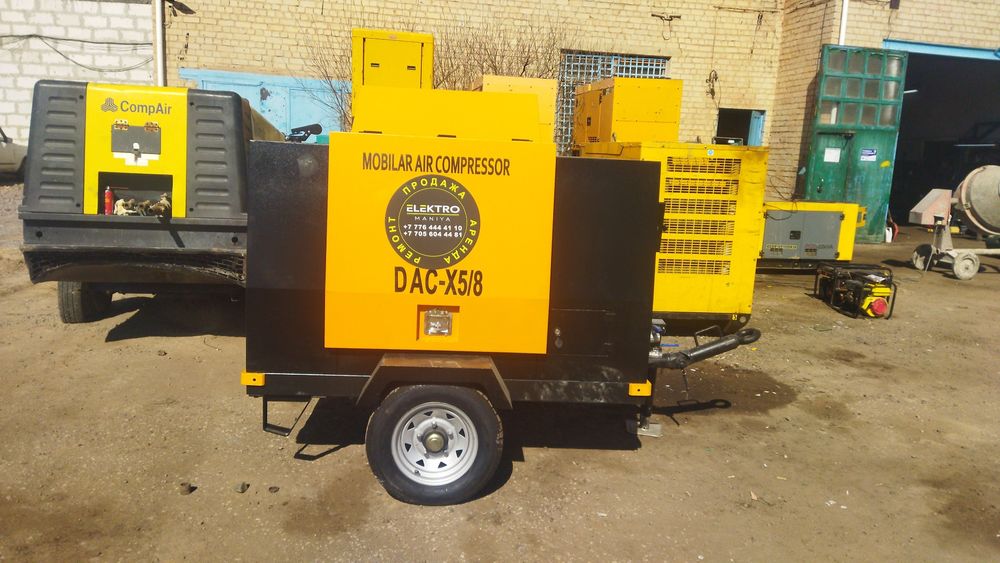Сдам в аренду передвижной компрессор