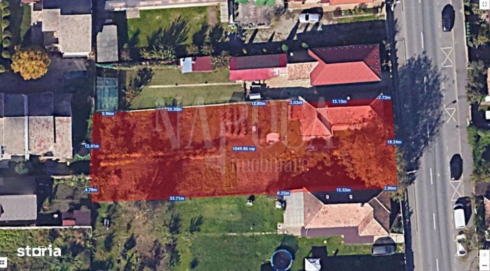 Teren intravilan pentru constructii de vanzare in Someseni, Cluj Napoc