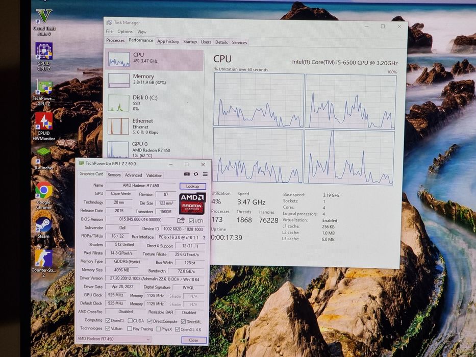 PC i5, 12Gb Ram, SSD, Video 4GB