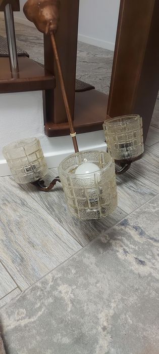 Lustra vintage  3 brate