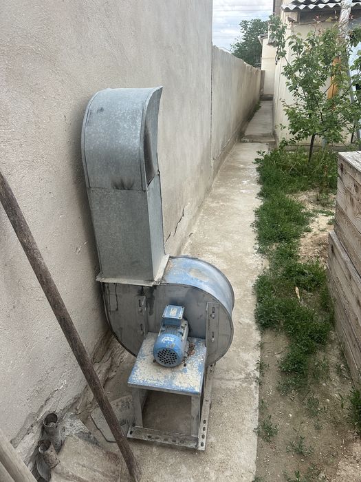 Вытяжка, улитка рабочий