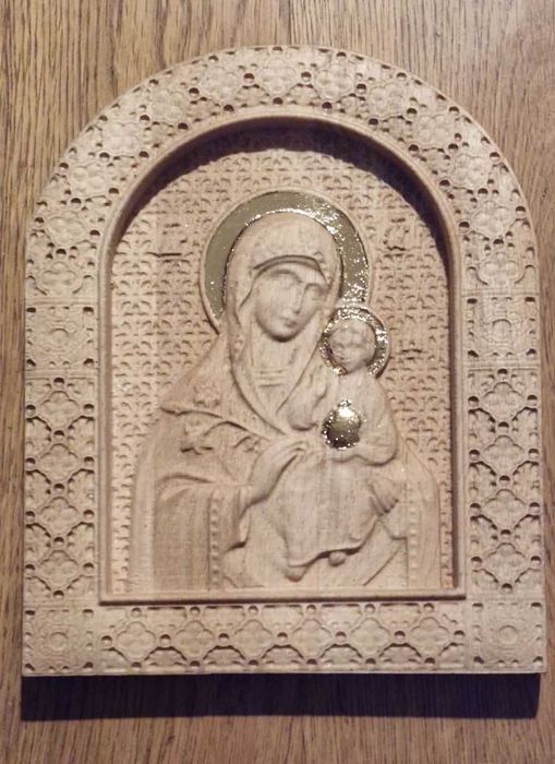 Икона - Дева Мариа и Младенеца