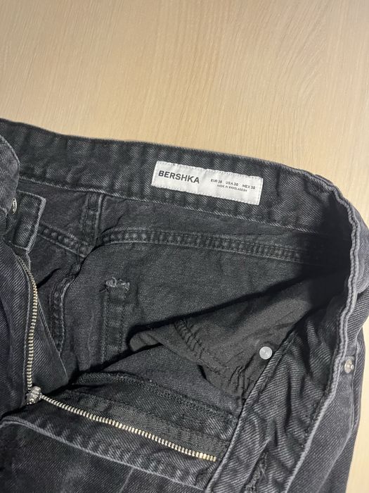 pantaloni negrii flared(evazati) berska
