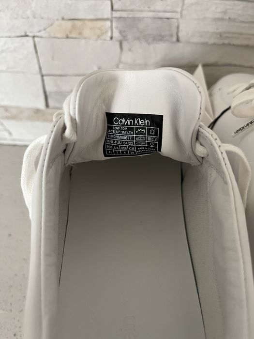 Бели кецове Calvin Klein