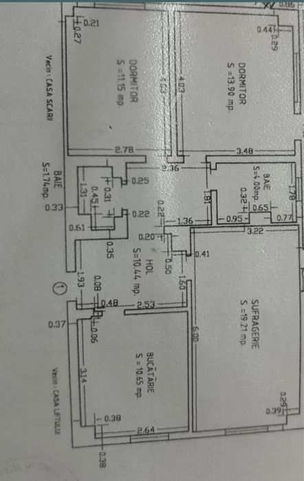 Apartament și spațiu comercial