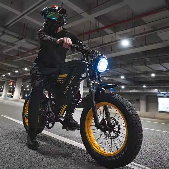 Coswheel GT20 Retro Електрически Велосипед 1000W | Хибриден Фетбайк