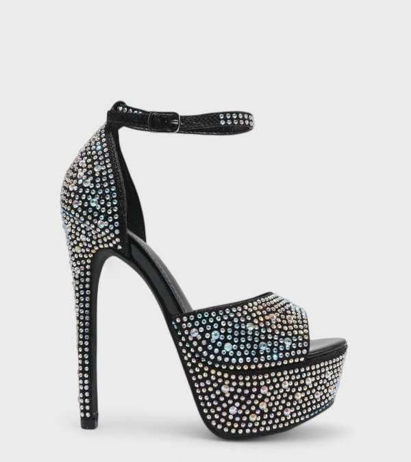 Дамски елегантни обувки на висок ток