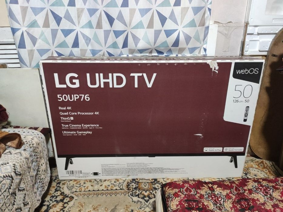 Смарт ТВ LG 4К 50UP76