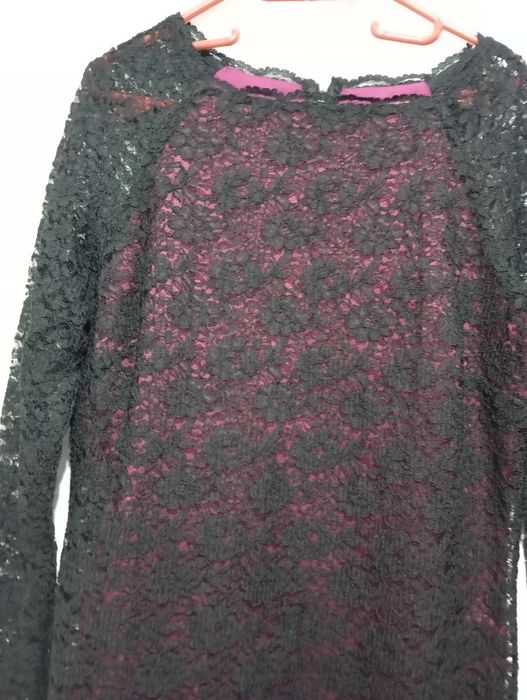 Rochie dantelă neagra