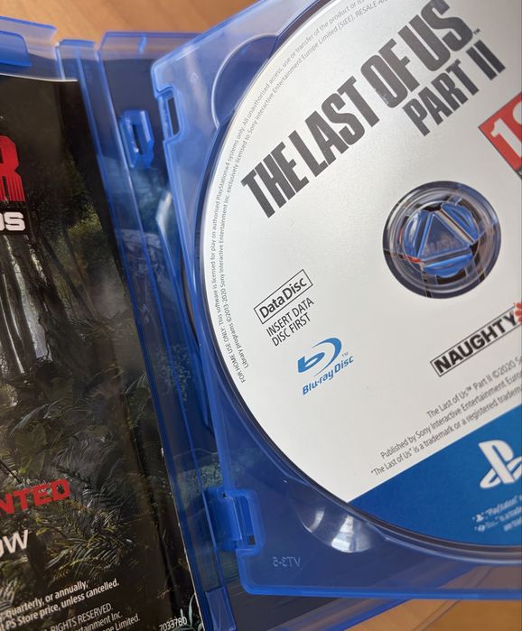 -63% на игра The last of us part 2 (part II) PS4