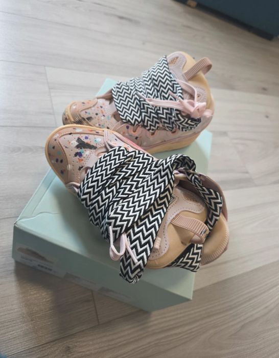 Lanvin curb sneakers