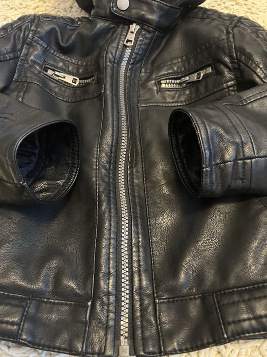 Geaca piele baietei C&A